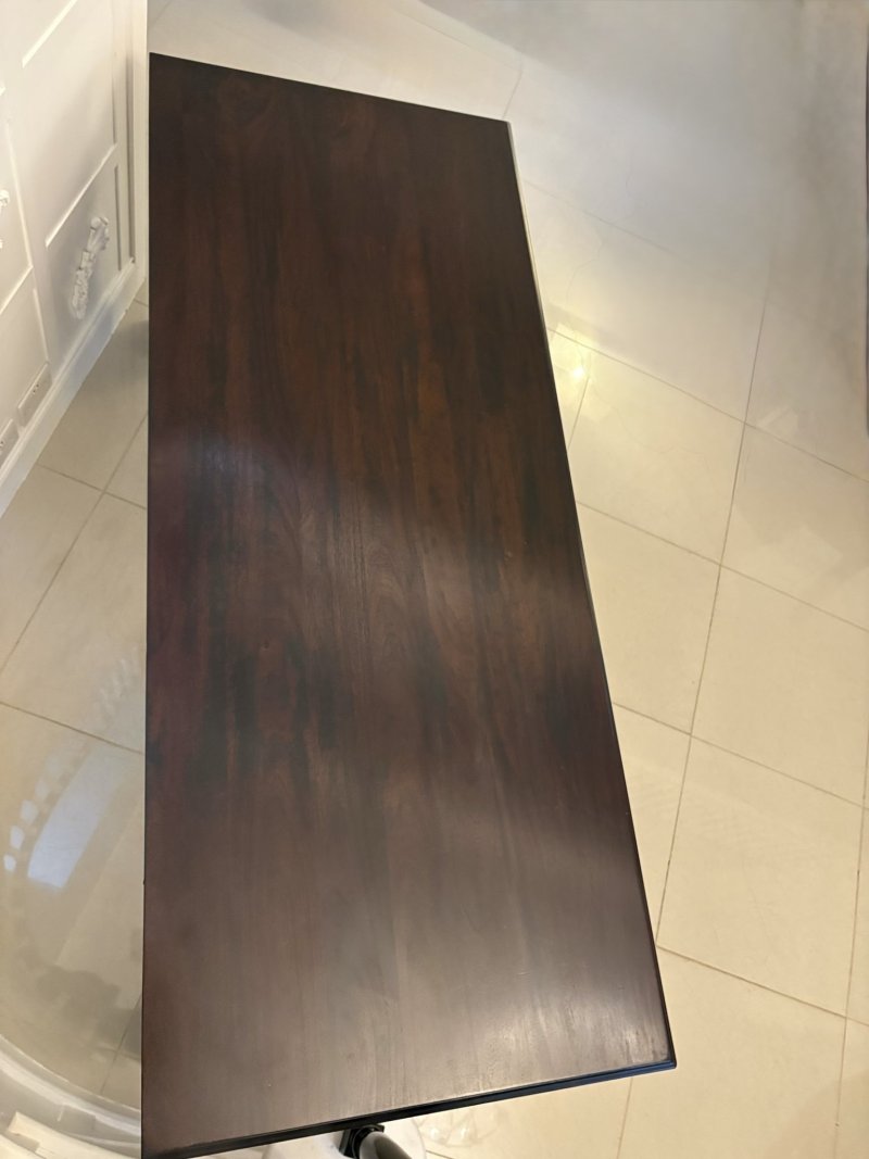 Large Antique Victorian Outstanding Quality Carved Mahogany Console Table in the Chinese Chippendale Manner - Image 6